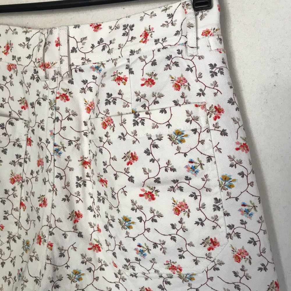 REBECCA TAYLOR vine print Twill shorts NWT - Picture 6 of 8